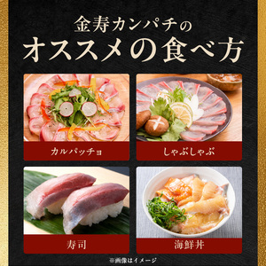 熟成金寿カンパチ刺身用ブロック600ｇ(急速凍結) N015-YA856