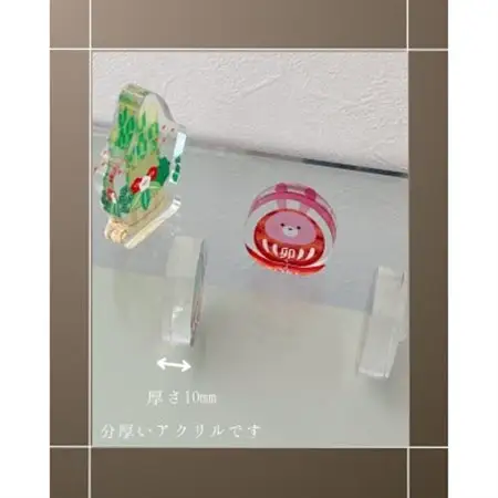 季節のアクリル積み木　収納ケース付～1月～_雑貨   _【1563994】