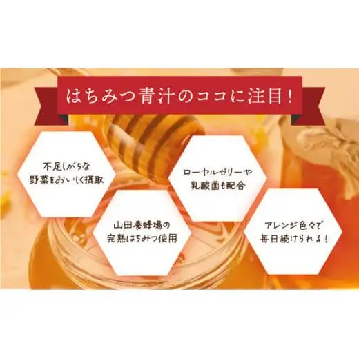 山田養蜂場はちみつ青汁1箱30包入り×1箱（33305）【006-a070】【山田養蜂場】