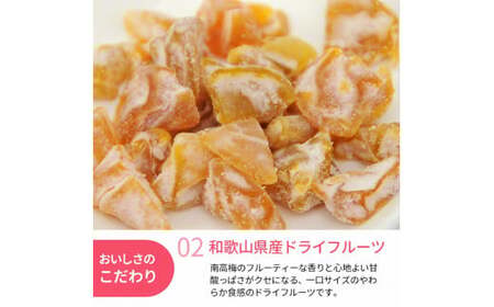 和歌山県産 ドライフルーツ  紀州南高梅  20g×2袋 / 南高梅 梅 うめ ウメ おやつ 小腹 お菓子 健康【kng021-1】