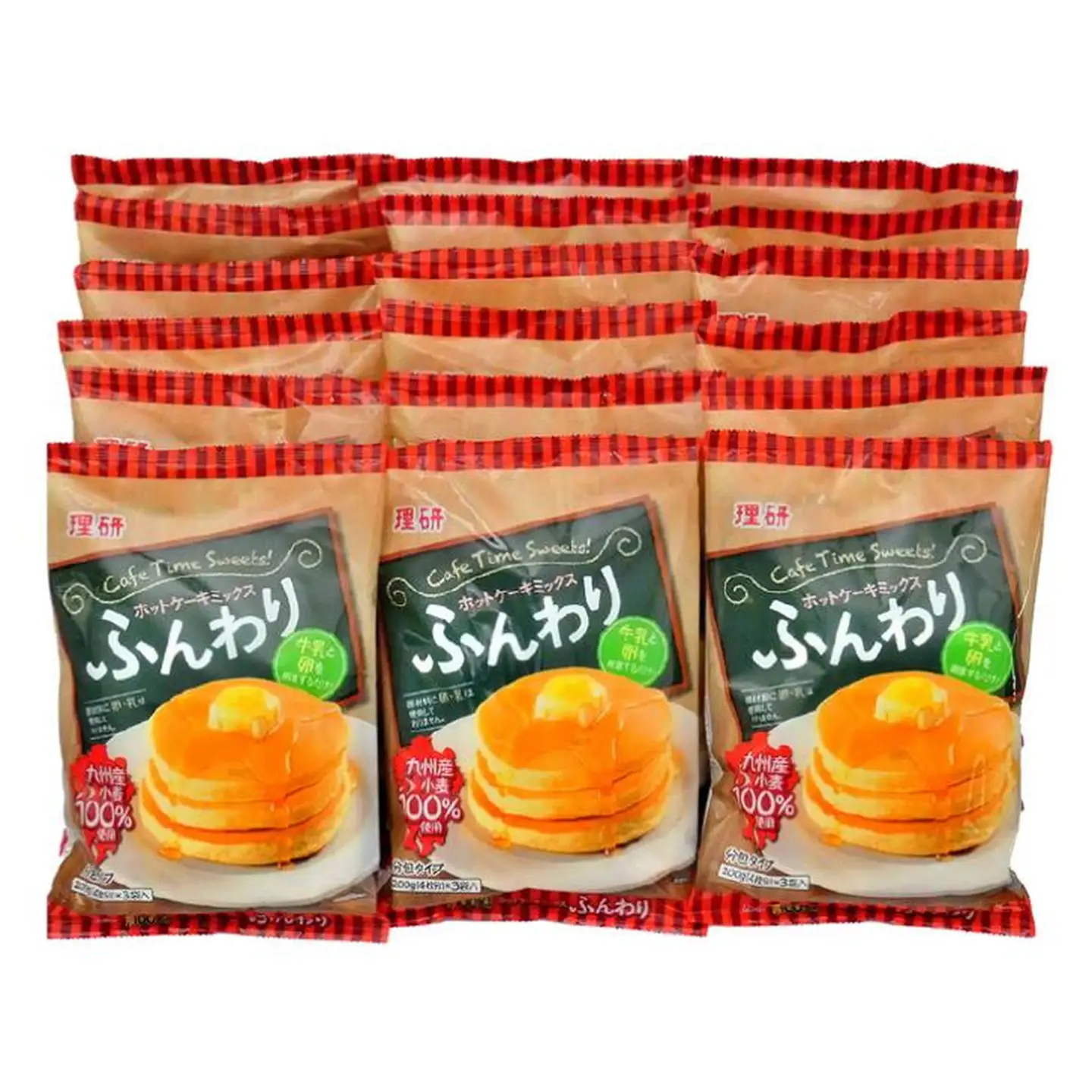 ホットケーキミックス分包（200g×3）18袋入：B250-006