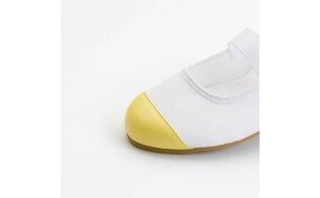 おしゃれな上履き シューズ 室内履き 上靴（イエロー／19.0cm）