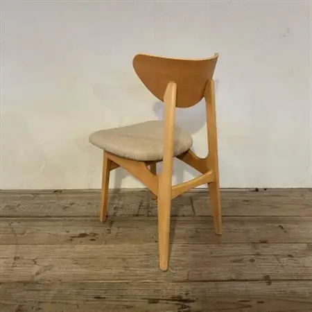 Karl Dining Chair NC アイボリー ナチュラルフレーム【SWOF】_雑貨・日用品 椅子・チェア・ソファ 家具・インテリア _【1564036】