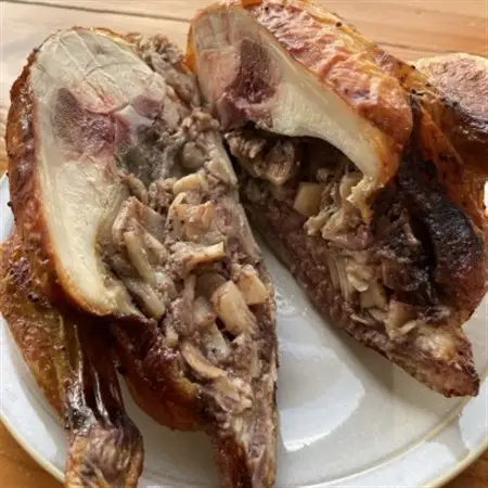 まちだチキン3羽(1羽1.0kg～1.2kg)鶏の丸焼き ローストチキン【配送不可地域：離島】【1565357】