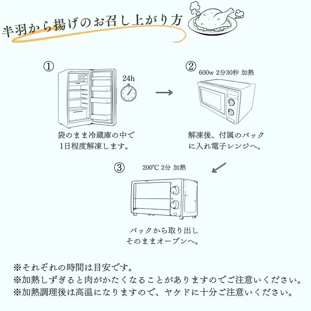 唐揚げ 半羽から揚げ 鶏肉唐揚げ 半身揚げ チキン唐揚げ カレー唐揚げ レンジで簡単調理 唐揚げ 三条市ソウルフード