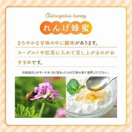 旅するはちみつ300g【れんげ蜂蜜】【1186184】