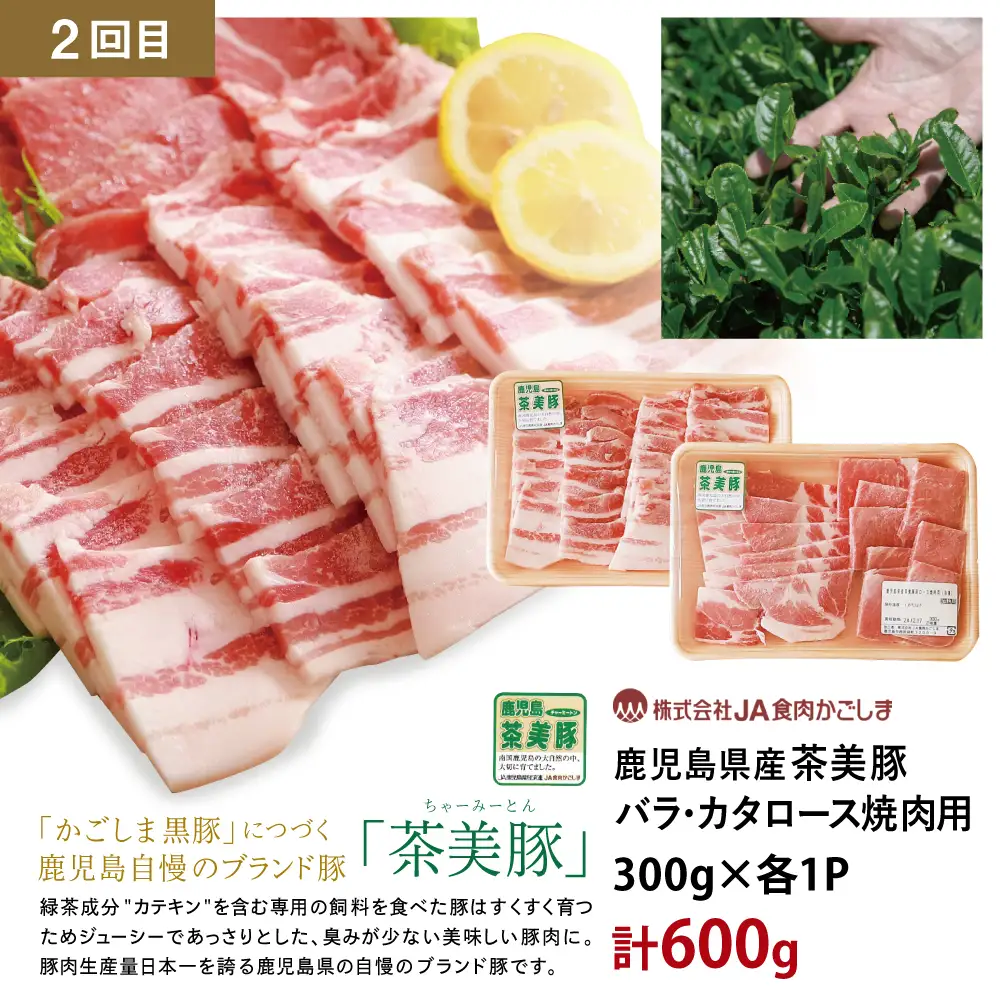 【厳選焼肉定期便】黒毛和牛・ブランド豚・牛タン 全3回コース 牛肉 焼肉 焼き肉 BBQ バーベキュー 豚肉 バラ ロース 牛タン お肉 小分け 冷凍 定期配送 カミチク スターゼン JA食肉かごしま 鹿児島県南さつま市