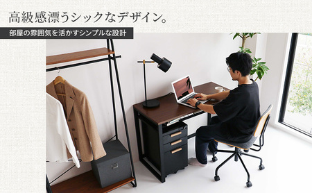 ワークデスク Work Desk Expand グレー オープン棚付き インテリア 市場家具