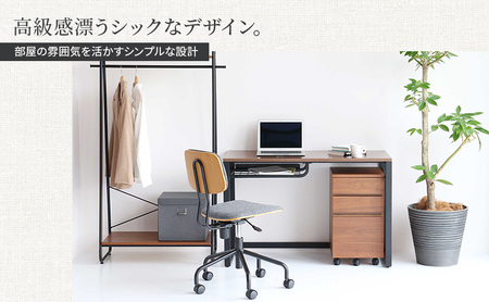 ワークデスク Work Desk Trance ヴィンテージナチュラル オープン棚付き 市場家具