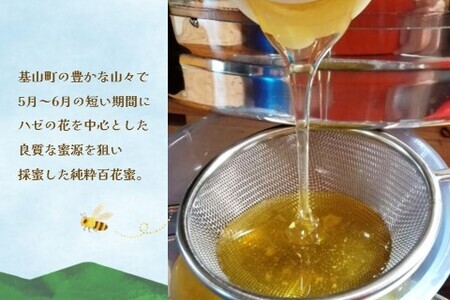 【3か月定期便】みよしの百花蜜 220g×3本 K063410