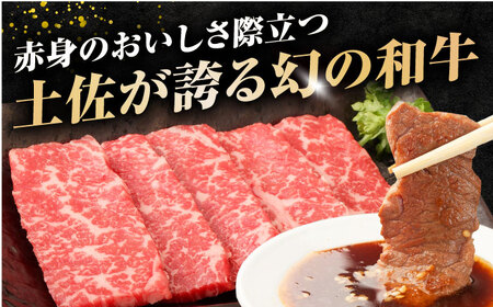 【最速発送】土佐あかうし 焼き肉用カルビ 約500g /和牛 国産和牛 高知県産 高知市 焼肉【株式会社Dorago】[ATAM041]　スピード 最短 最速 発送