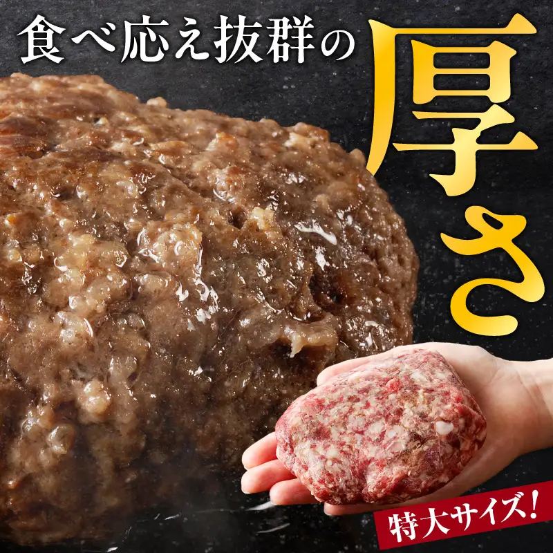 北海道産 黒毛和牛入り牛肉100％生ハンバーグ 　150g×4個｜北海道　国産　加工食品　おかず　肉　牛肉　黒毛和牛　和牛　ハンバーグ　冷凍ハンバーグ　冷凍　小分け　パック　お取り寄せグルメ　贅沢　おすすめ　送料無料　滝川市