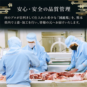 【阿蘇牧場】 国産 熊本と畜 上赤身 馬刺し 200g 日本産 熊本肥育 阿蘇 熊本 小国 赤身 小分け 馬肉 馬刺し醤油 専用たれ付 真空パック