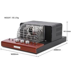 アンプ SOUND WARRIOR USB DAC内蔵真空管プリメインアンプ SWL-T20U-SD オーディオ