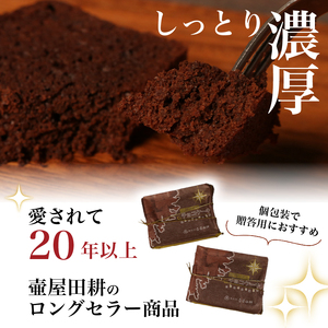 三陸リアスチョコレートケーキ 10個 | 菓子 洋菓子 ケーキ スイーツ チョコ チョコレート デザート おやつ おかし 小分け 贈答 のし プレゼント ギフト 和菓子 和菓子屋 壷屋田耕 三陸 岩手県 大船渡市