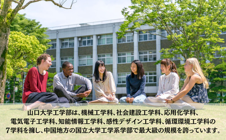 山口大学工学部への人材育成支援補助金 寄附額 30,000円 | 山口県 宇部市 山口大学 工学部 人材育成 支援 EL03-FN