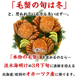 20-269 【甲羅組】北海道産　ボイル毛蟹