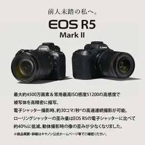キヤノンミラーレスカメラ EOS R5 Mark Ⅱ・ボディー Canon カメラ R16001