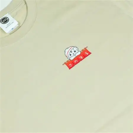 佐野市 マンホールTシャツ(さのまる)サンドベージュ Mサイズ_装飾品・工芸品 女性・レディース 洋服   装飾品・工芸品 男性・メンズ 洋服 _【1534686】