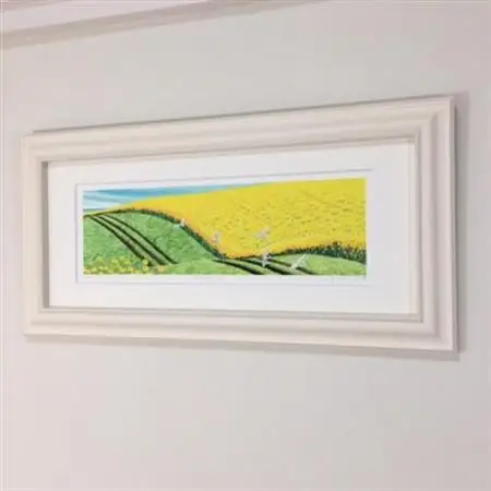 栗乃木ハルミ版画額装品「peace」【1334319】