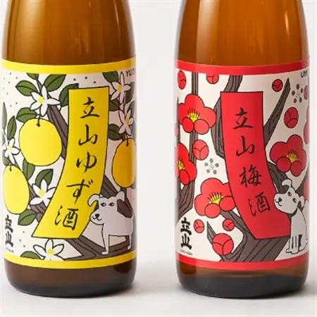 立山梅酒・立山ゆず酒(720mlセット)_酒・アルコール 梅酒    酒・アルコール リキュール・洋酒  _【1567719】