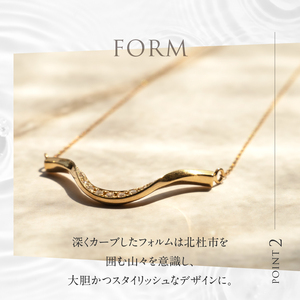 K10 DRIP ダイヤモンド ネックレス【K10YG】 ネックレス ダイヤ ペンダント アクセサリー ジュエリー レディース イエローゴールド K10 ダイヤモンド 鑑別書付 保証書付 ジュエリーケース付 ギフト プレゼント 贈り物 [h170]