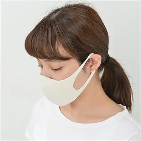 オーガニックコットン＆Ag　3D立体無縫製マスク　2枚セット【4320-7471】×2P_雑貨・日用品  日用品 _【1113062】