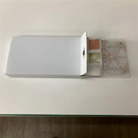 よしの組子スタンド(薄ピンク) 14,5cm×21,5cm×12cm_雑貨     装飾品・工芸品   _【1143270】