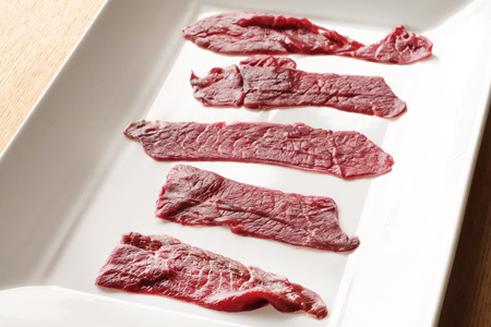 【3か月定期便】エミュー肉 しゃぶしゃぶ用 K006333