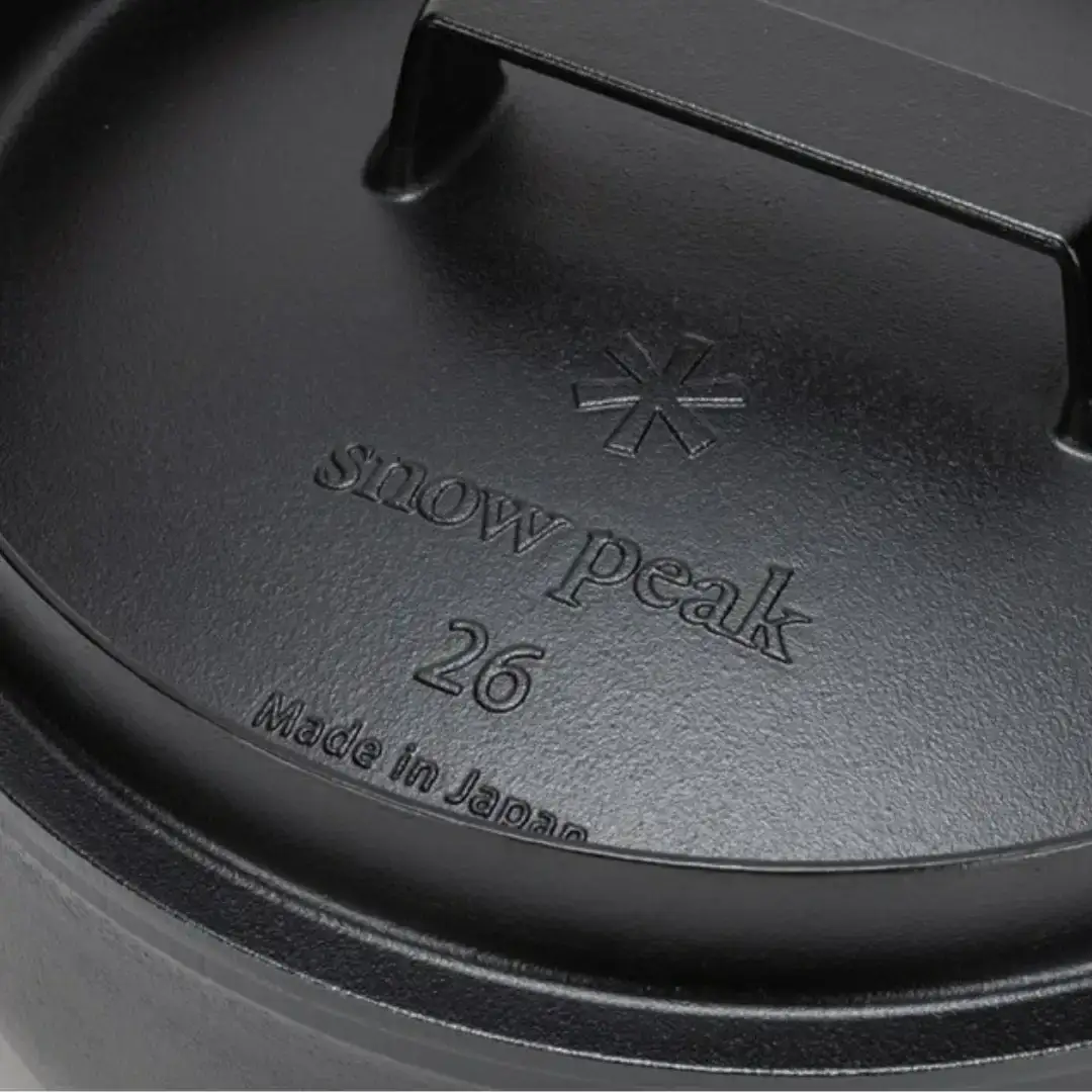 スノーピーク 和鉄ダッチオーブン26 CS-520 Snow Peak キャンプ用品 アウトドア用品 防災 防災グッズ 防災用品【114S004】
