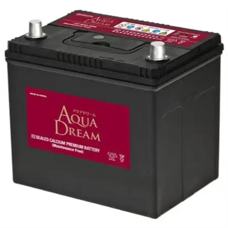 AQUADREAM PLATINUM 自動車始動用バッテリー ISS車対応  Q-100R 1個_家電製品 アウトドア・カー用品  _【配送不可地域：沖縄県】【1566535】