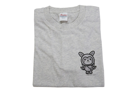 上小阿仁村PRキャラ こあぴょんTシャツ2枚（白・グレー）Sサイズ ゆるキャラ