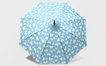 EMILY BURNINGHAM 晴雨兼用パゴダ長傘47cm ギース（ガチョウ）