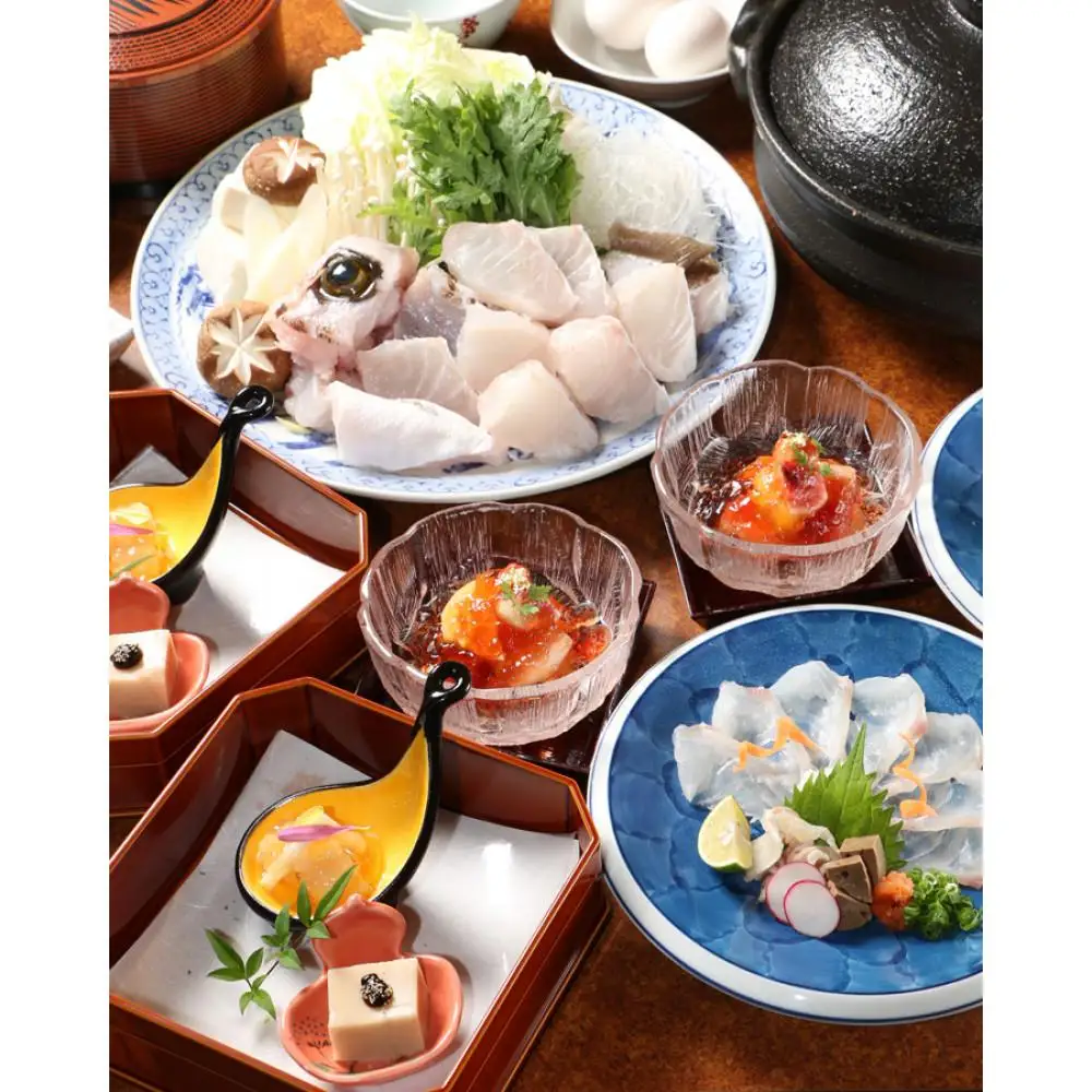 【四季の味ちひろ】冬季限定クエ鍋コース＜2名様分＞（ぐるなびセレクション）