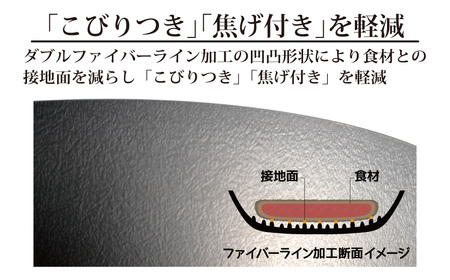 フライパン eNグローコートフライパン 26cm IH 鉄フライパン 軽量 高耐久 キッチン 調理器具