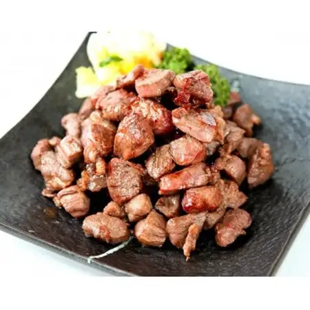 牛タンサガリ　角切りステーキ　1kg(約500g×2P)_肉  牛肉   肉 牛タン 牛肉 うし ビーフ_【配送不可地域：離島】【1536982】