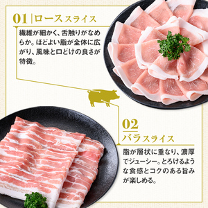 【W05010】鹿児島県産 豚ロース 豚バラスライスセット(合計約3kg・各約300g×10パック) ドレッシング付き 鹿児島   豚肉 お肉 ロース 豚バラ スライス しゃぶしゃぶ 野菜炒め 生姜焼き 食べ比べ セット ごまだれ 焼肉たれ ゆずポン ポン酢 ドレッシング 【大将食品】