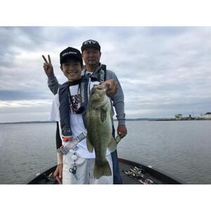 霞ヶ浦ダンディー村川勇介と行く霞ヶ浦ボートフィシング体験チケット（２名様分）半日コース