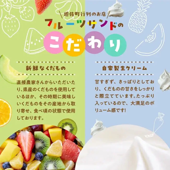 旬のくだものおまかせフルーツサンド 5種×各1個 計5個 冷蔵便 ※着日指定・離島発送不可 東北 山形県産 遊佐町 庄内地方 くだもの 果物 パン スイーツ 季節物 春 夏 秋 冬 [1098]