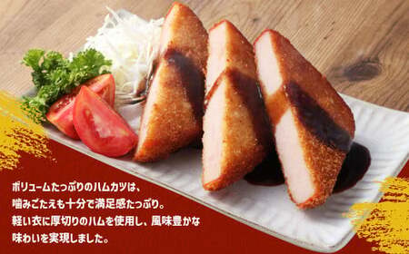 分厚いハムカツ 計約2.2kg 約110g×20個 ｜ ハムカツ ハムかつ ハム 厚切り 惣菜 冷凍