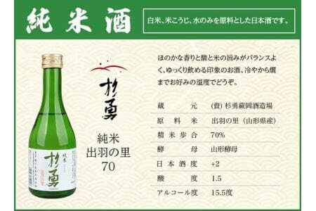 遊佐の銘酒 特定名称酒 飲み比べ 300ml×5本セット 本醸造 純米 吟醸生 純米吟醸生 東北泉 杉勇 冷蔵便 ※離島発送不可 高橋酒造店 杉勇蕨岡酒造場 生酒 生詰め 山田錦 美山錦 出羽の里 山形県 遊佐町 庄内 日本酒 お酒 清酒 [1493]