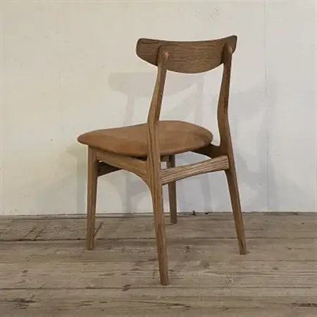 Cordial Dining Chair ブラウンフレーム オイルレザー キャメル【SWOF】_雑貨・日用品 椅子・チェア・ソファ 家具・インテリア _【1572489】