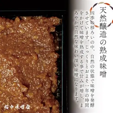 【蔵の町で天然醸造】蔵出し熟成味噌『桜』5kg×1袋(無添加・国産原材料)桜中味噌店　　_調味料 味噌  みそ_【配送不可地域：離島】【1554318】
