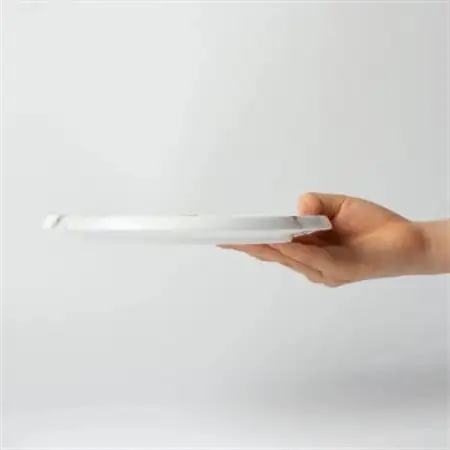 NIKKOの20.5cmプレートセット「マーブルグレー」《ニッコー食器》(11402-0020-5)_雑貨・日用品 皿・椀 食器 _【1551798】