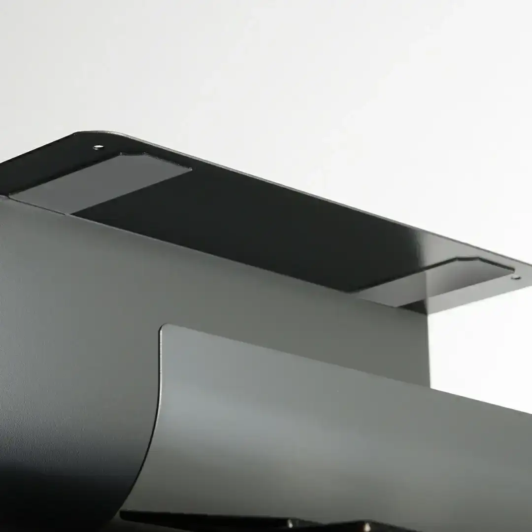 片手でカット 吊り下げキッチンペーパーハンガー グレー