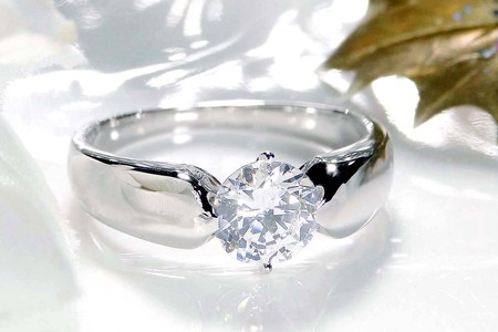 【中央宝石研究所鑑定書】 pt900 HカラーUP ダイヤモンド リング【1.00ct 】 CSR0153 SWAV050｜山梨県 昭和町 ジュエリー アクセサリー ギフト プレゼント 贈り物 記念日 誕生日 カジュアル フォーマル オケージョン