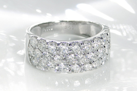 pt900ダイヤモンド パヴェ エタニティリング【2.0ct】 CSR0108 SWAV051｜山梨県 昭和町 ジュエリー アクセサリー ギフト プレゼント 贈り物 記念日 誕生日 カジュアル フォーマル オケージョン