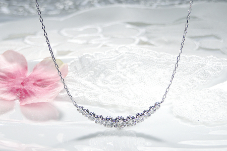 【0.5ct】プラチナ900　ダイヤモンド　ラインネックレス SPD1463-pt SWAV057｜ネックレス ダイヤモンド プラチナ ネックレス ジュエリー ネックレス アクセサリーネックレス