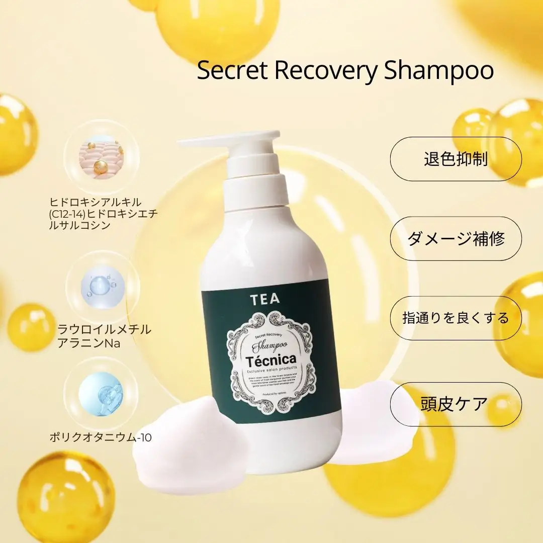 【サロン専売品】テクニカ ヘアケアセット（シークレットリカバリーシャンプー 390ml×1＆ホワイトムスクスムーストリートメント 400ml×1）