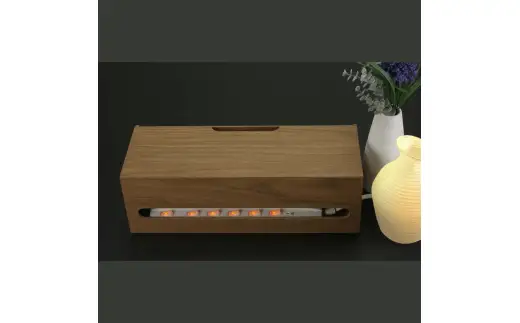 Bosk バスク ケーブルボックス Lブラック タツクラフト 【Tk13】【ttcf922-kb-bl】